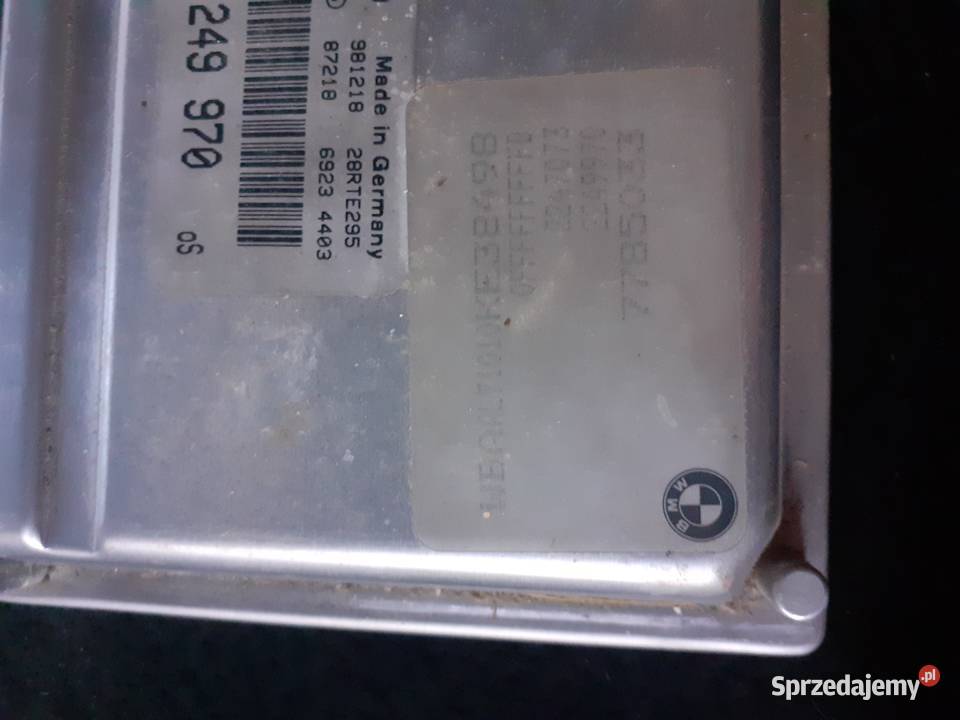 KOMPUTER STEROWNIK SILNIKA BMW E46 320D Hucisko Nienadowskie