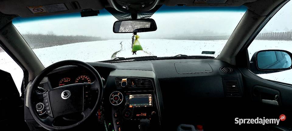 Ssangyong Kyron 20 D 4x4 2009 r mazowieckie Ciepielów
