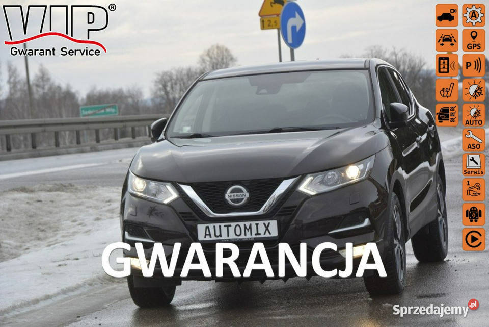 Nissan Qashqai 13 Turbo nawi kamera 360 klimatyzacja Sędziszów Małopolski