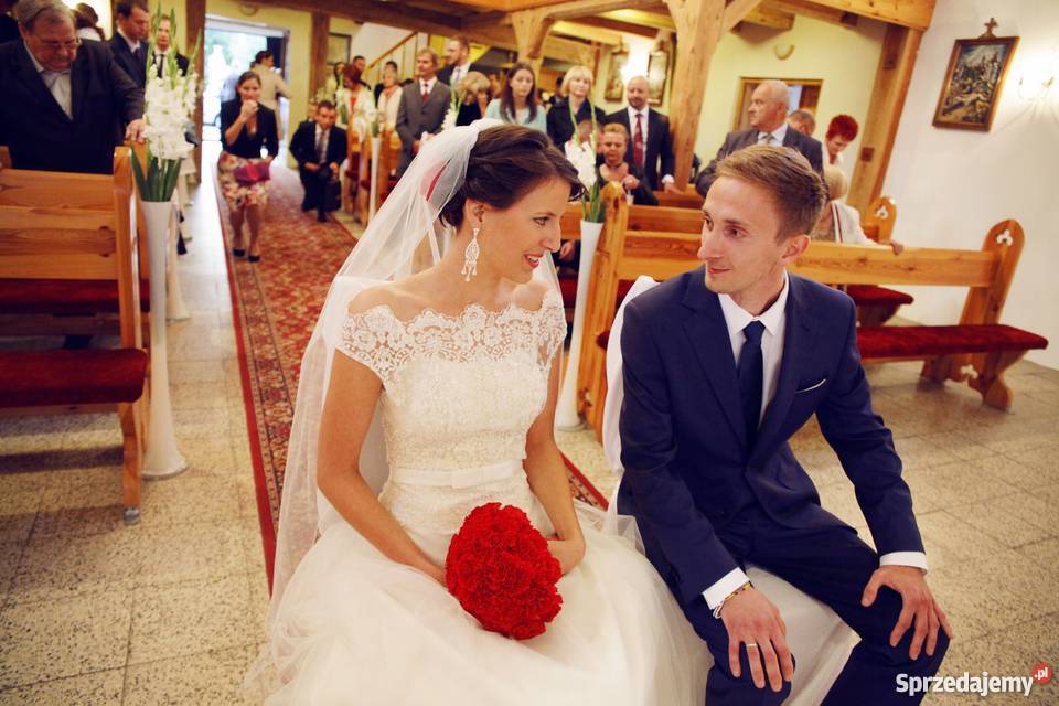 Suknia ślubna Julia Rosa 405 Linia "A"