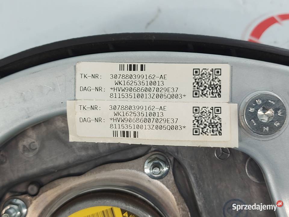 VW CRAFTER I LIFT 16r AIRBAG poduszka kierowcy osobowe Kielce