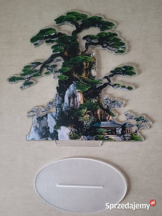 Ozdoba drzewko bonsai wielokolorowy