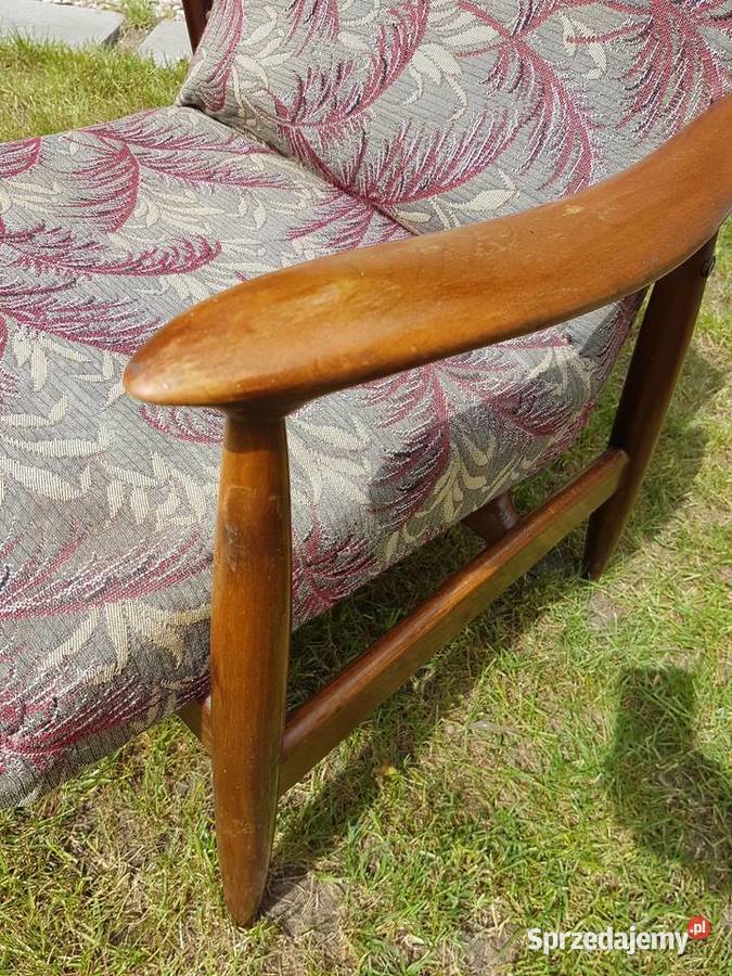 Fotel z okresu PRL model Kędziorek model GFM87