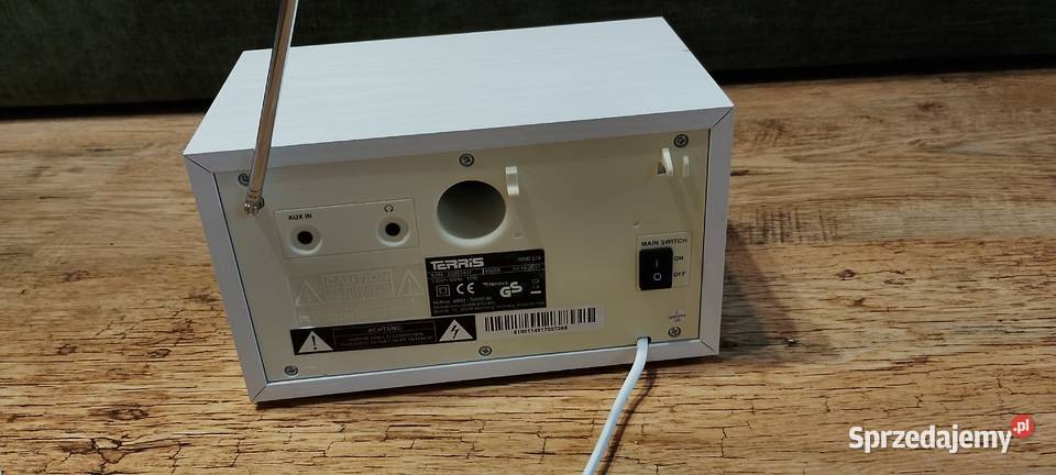 Radio Cyfrowe TERRIS NRD 274 DAB Bluetooth Stan Wąbrzeźno sprzedam
