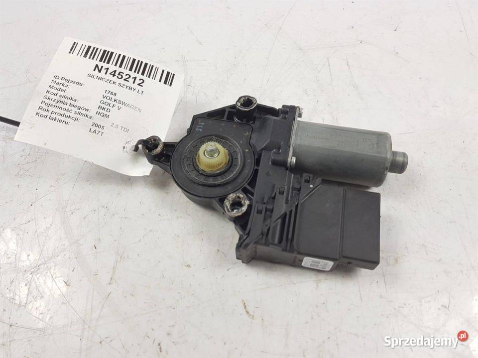 SILNICZEK SZYBY LT VOLKSWAGEN GOLF V 5M0839400B Pozostałe Lipno