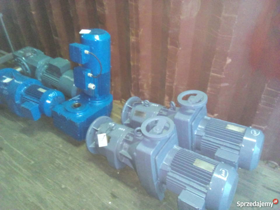 Motoreduktor 075 kW 66 obr 3faz Leszno