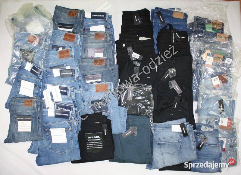 Hurt Markowe jeansy Levis Tommy Hilfiger Calvin czarny śląskie Tarnowskie Góry