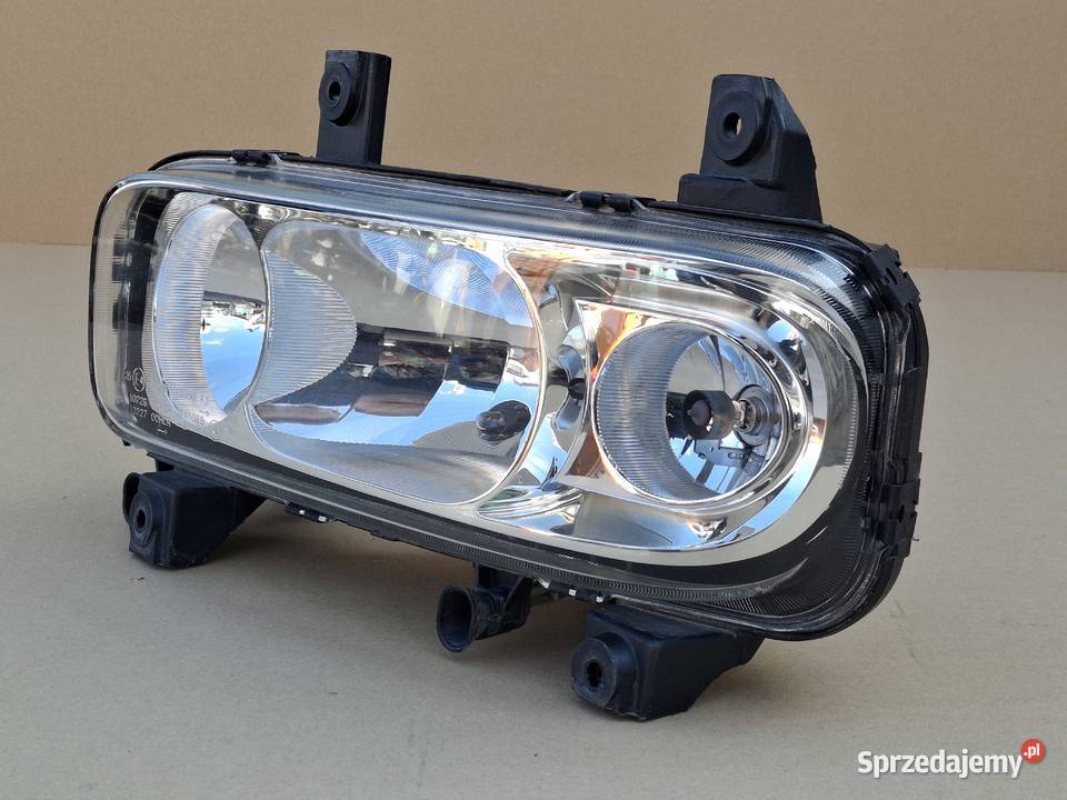 MERCEDES ATEGO REFLEKTOR LEWY LAMPA LEWA Oświetlenie Bieleń