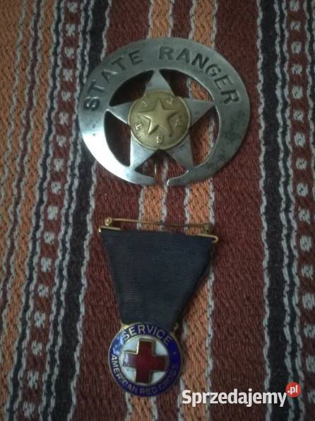 orginalna odznaka USA STATE RANGER łódzkie sprzedam