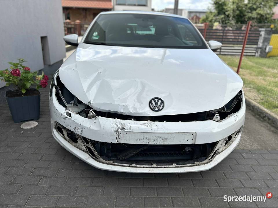 Volkswagen Scirocco 14 TSI 160 2008 Uszkodzony Scirocco wielkopolskie