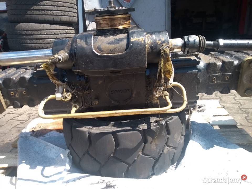 most napedowy terex tw110 zwolnice spicer