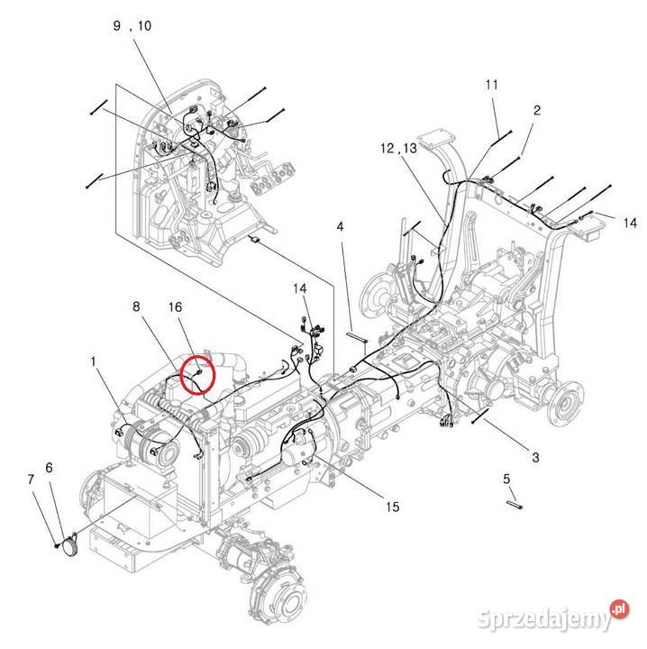 Bezpiecznik Główny 40186104 LS Tractor Tajęcina