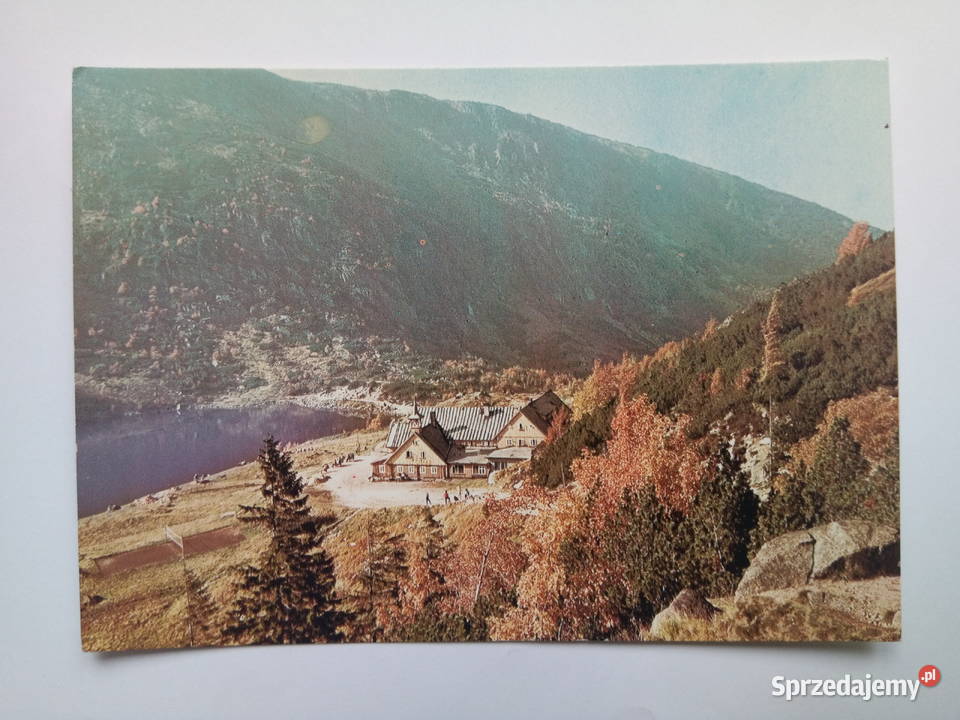 Pocztówka Karkonosze 1973r PRLu NOWA Dąbrowa Górnicza