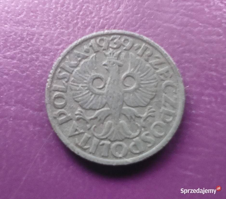 Moneta okupacyjna GG 1 grosz 1939 Pruszków sprzedam