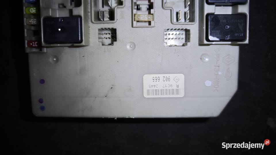 Moduł BSI UCH STEROWNIK Renault Clio III Modus Zamość sprzedam