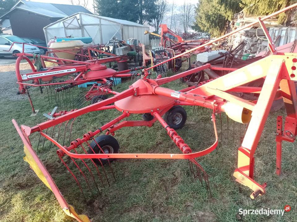 Zgrabiarka karuzelowa do siana Zgrabiarki i przetrząsacze Jastrzębia