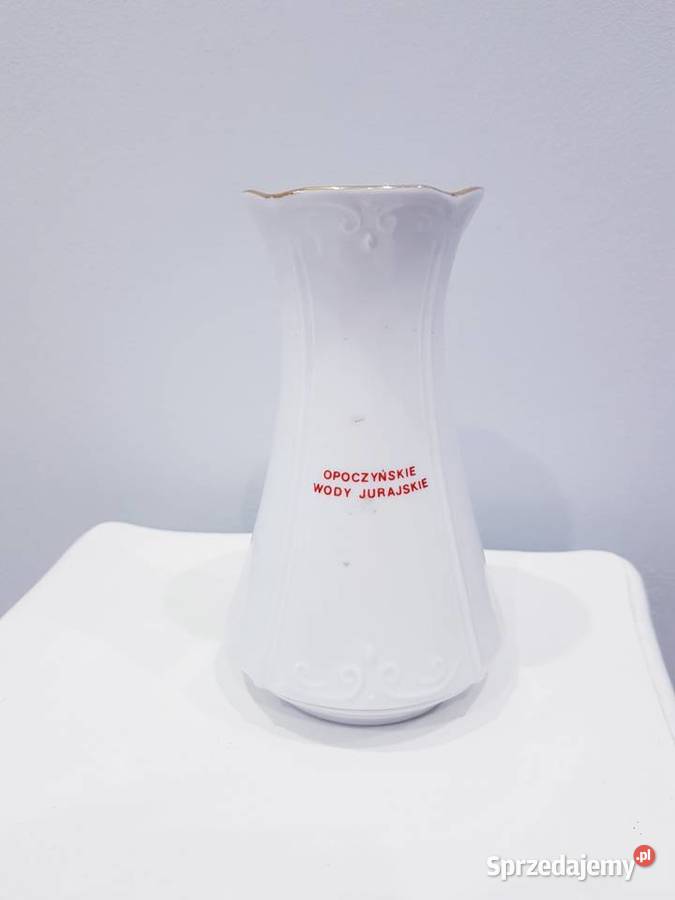 Logowany wazonik z porcelany Chodzież Dąbrowa Górnicza sprzedam