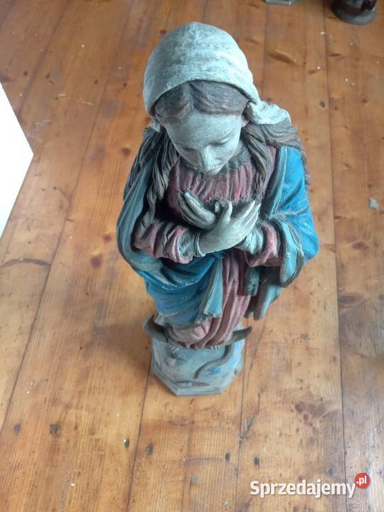 Stara figura drewniana Gdów