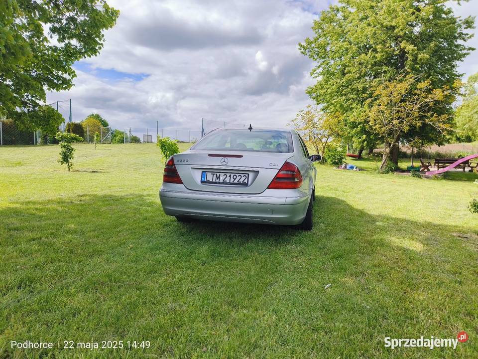 Mercedes w211 22 CDI 2004r skóra ISOFIX Klasa E Tomaszów Lubelski