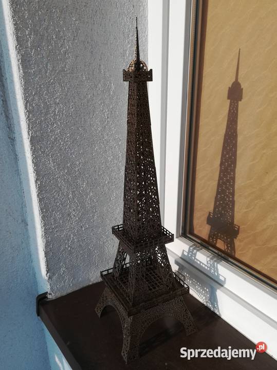 Wieża Eiffla figurka statuetka 63 metalowa Łódź