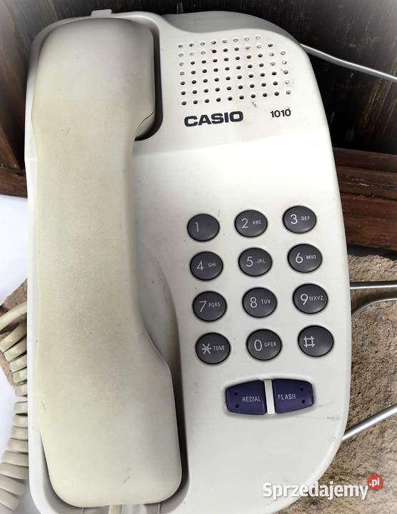 Telefon stacjonarny przewodowy   CASIO  model -1010