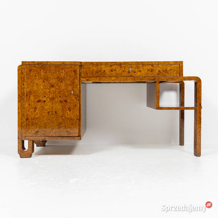 Gabinet Art Deco Biurko Biblioteka Designe Wiąz Swarzędz