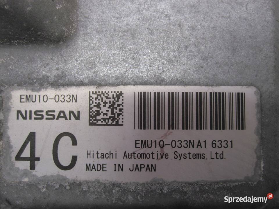 NISSAN RENAULT moduł sterownik EMU10033N sprzedam
