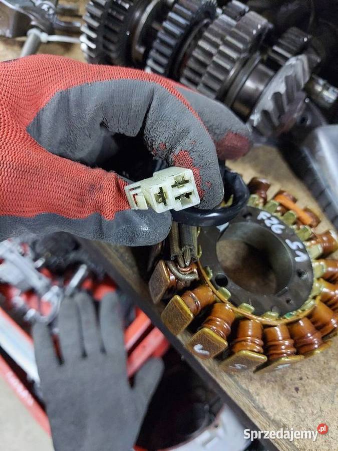 Yamaha FZ6 Fazer S1 iskrownik stojan alternator dolnośląskie Jelenia Góra