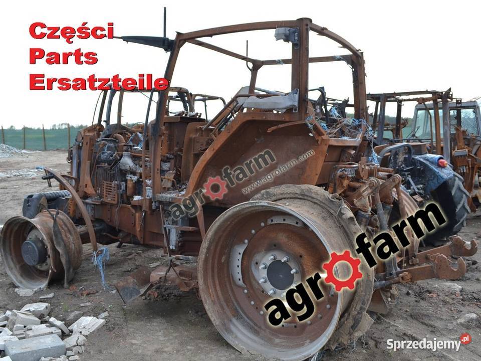 McCormick X7680 części skrzynia biegów silnik Byków