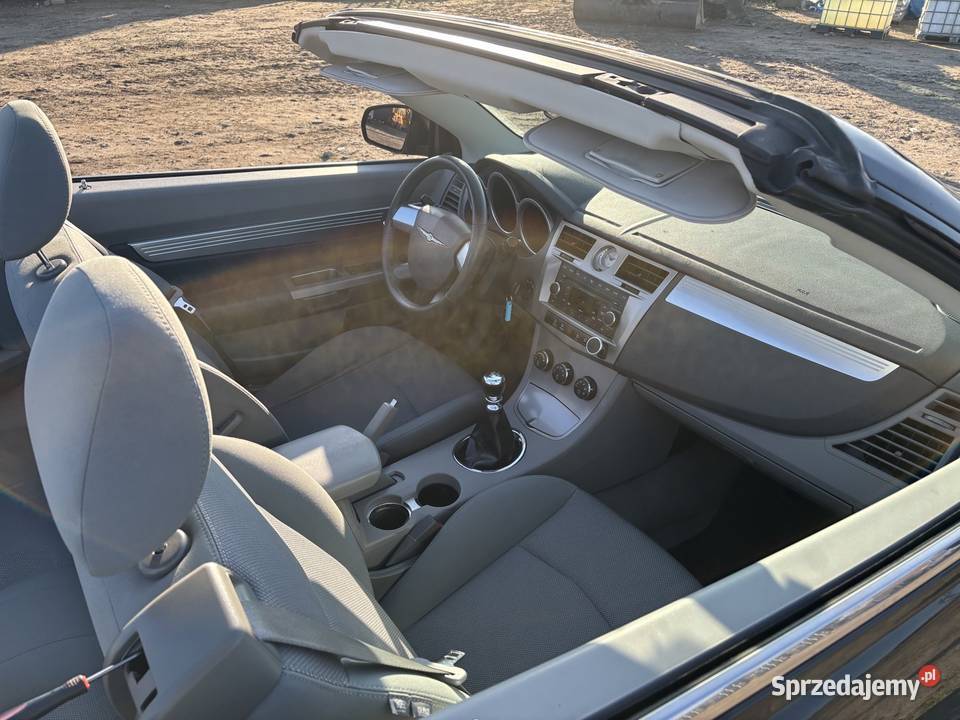 Chrysler sebring cabrio 2007 r przebieg 150 20 150000km Sebring Osielsko