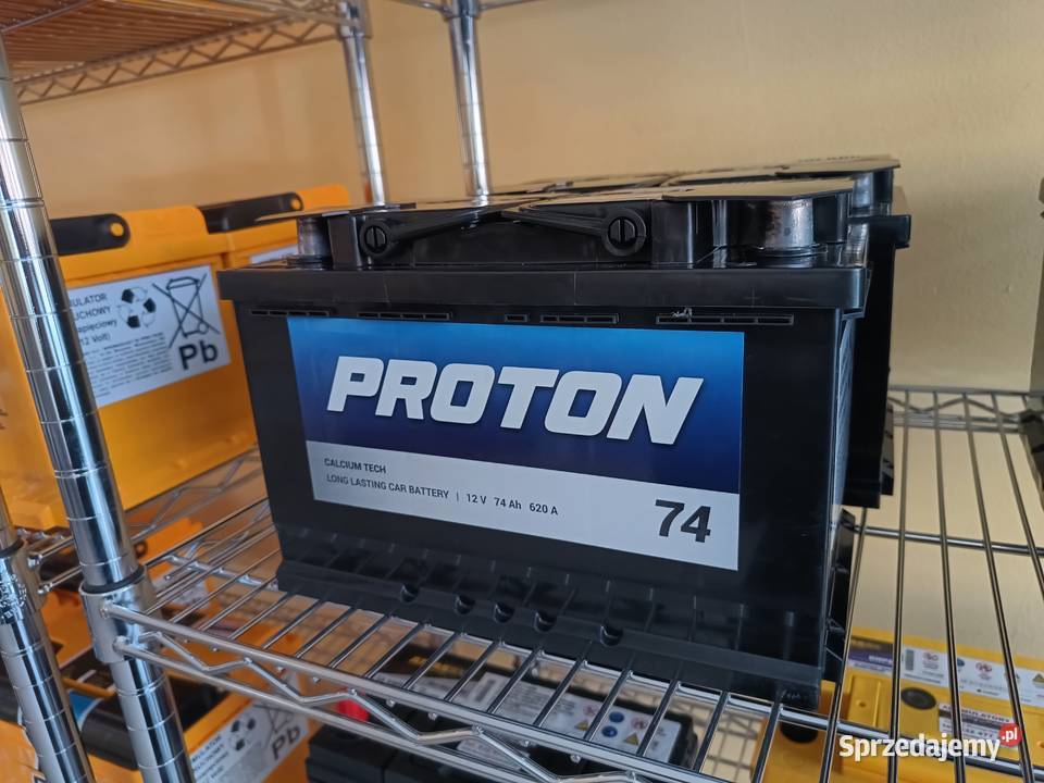Akumulator PROTON 74Ah 620A P niskiwysoki Szczecin sprzedam
