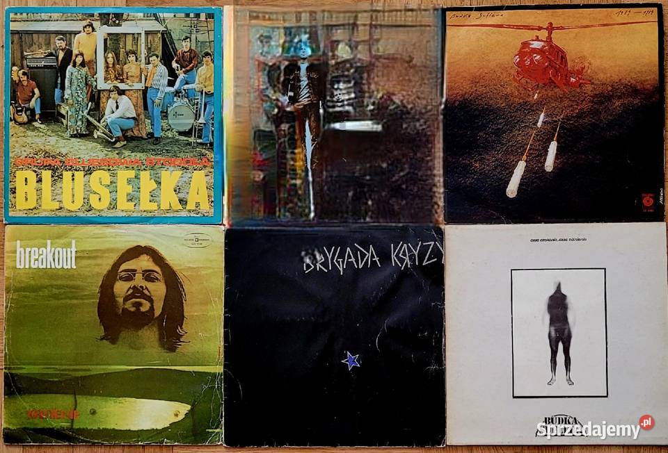 Zestaw winyli na gramofonDyskografia polskiego Warszawa sprzedam