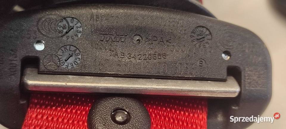 MERCEDES GLE53 A167 PAS BEZPIECZEŃSTWA PRAWY TYŁ dolnośląskie