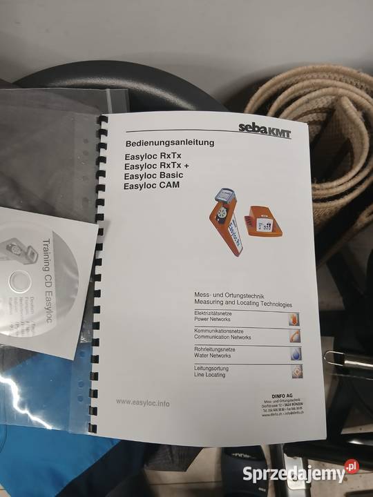 Seba KMT Easyloc Rx sprzęt do wykrywania kabli i Dębno