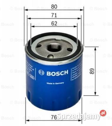 Filtr oleju BOSCH P3355 do PEUGEOT 206 307 406 Motoryzacja Kraków sprzedam