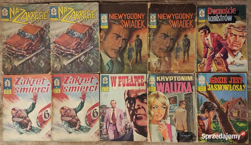 Komiksy Kapitan Żbik 66 zeszytów głównie wydania mazowieckie