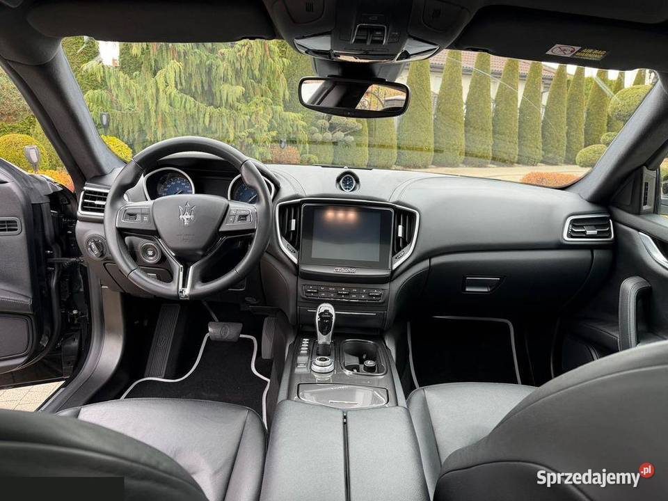 Maserati Ghibli GranSport 30 V6 350 2019r 2979cm3 Krotoszyn
