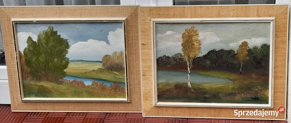 Per Gunnar Lindstrom 19091986 Antyczny obraz Iłża sprzedam