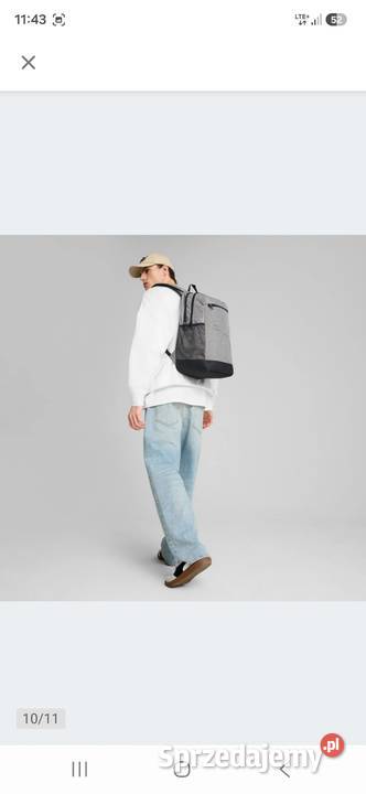 Puma Buzz plecak kolor Medium Grey Heather ok 20 sprzedam