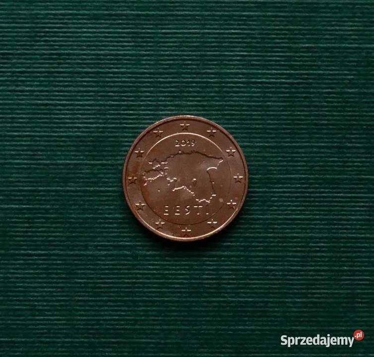 ESTONIA 1 eurocent 2019r śląskie Gliwice