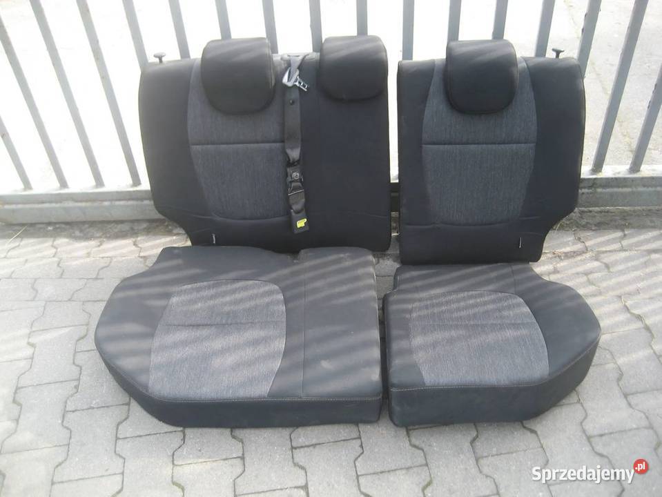 kia picanto ii 1116r siedzenia kanapa zagłówki osobowe wielkopolskie Rakoniewice sprzedam