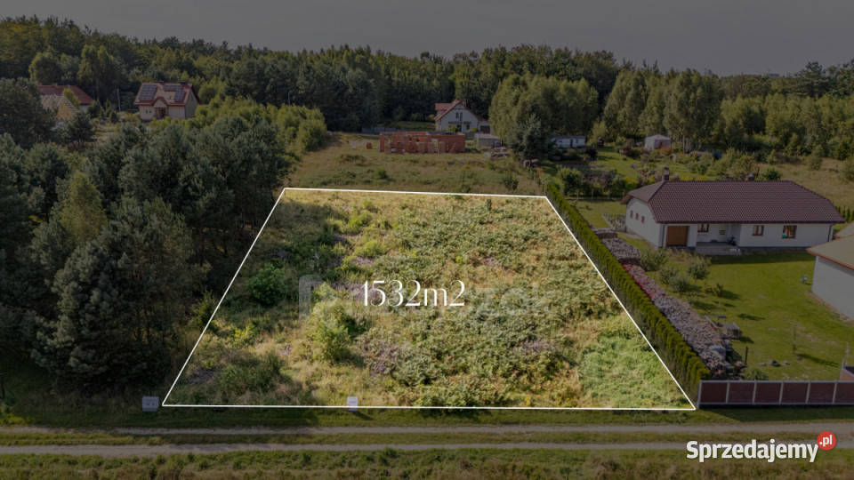 Grunt 1532m2 Gościcino Sprzedaż pomorskie sprzedam
