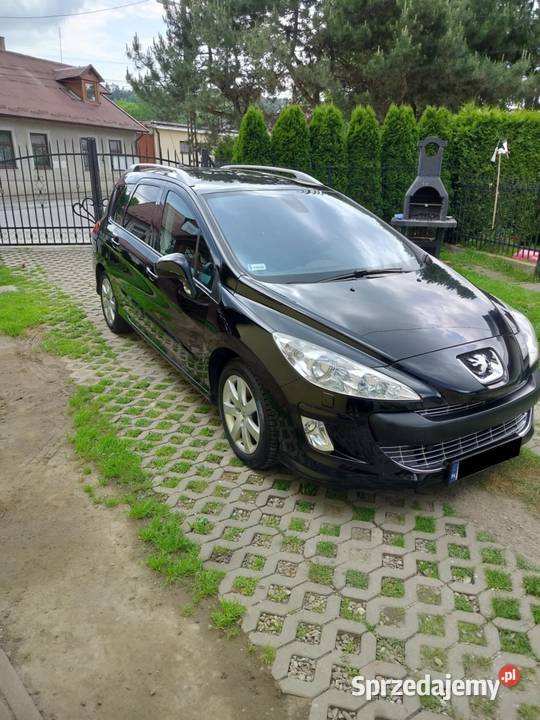 Peugeot 308 sw 16 benzyna 2009r uszkodzony Stary Sącz