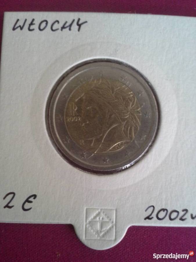 2 Euro Włochy 2002 r Konin