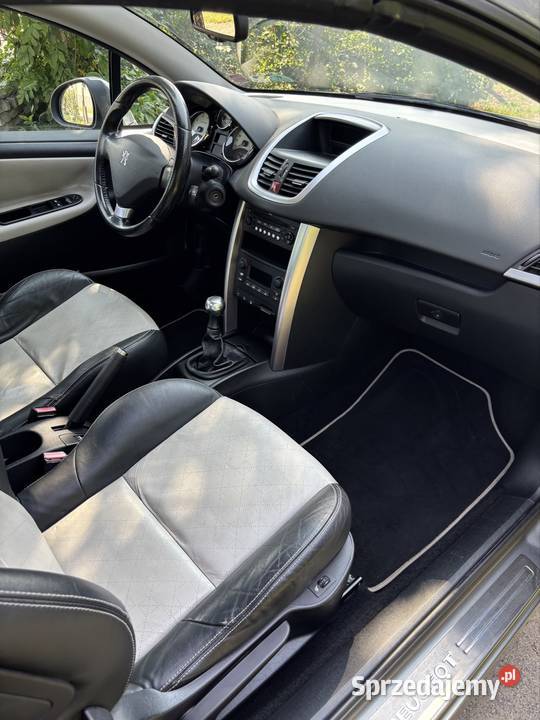 Peugeot 207 CC 16 Benzyna 120 2009 Cabrio Twardy Ząbkowice Śląskie