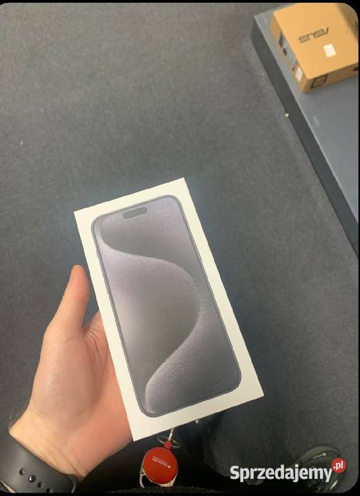 NOwy Apple Iphone 15 Pro 256GB czarny Wrocław sprzedam