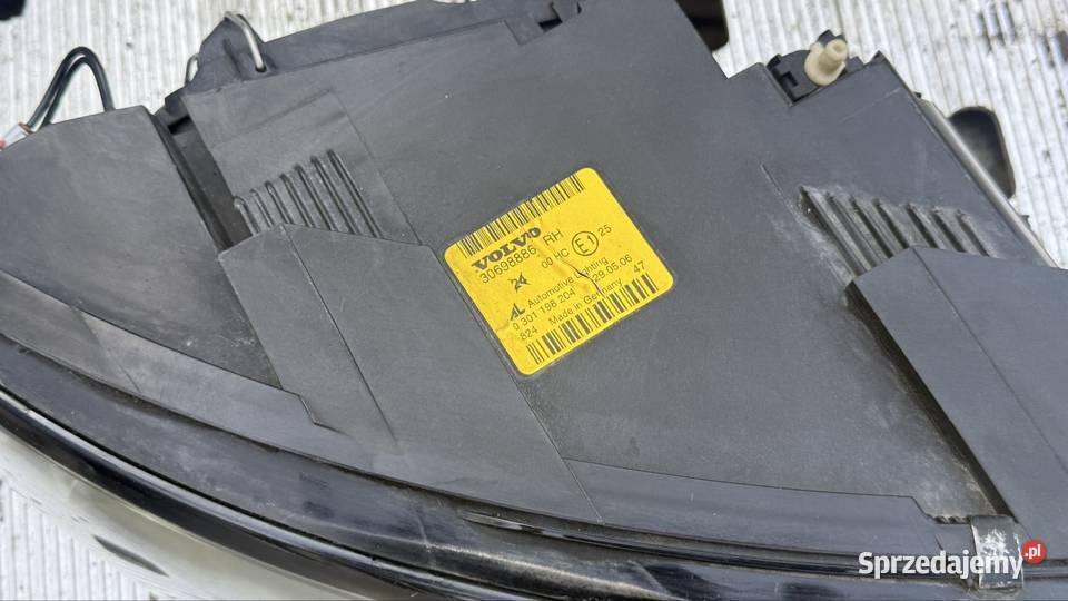 Lampy Przód Halogen H7 Volvo V50 S40 II Oryginał Nowy Sącz sprzedam
