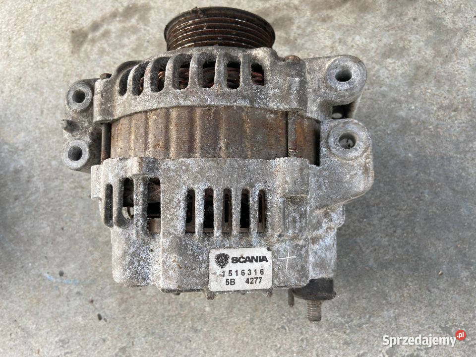 Alternator Scania 1516316 24V 100A A004TR5291ZT Maszewo