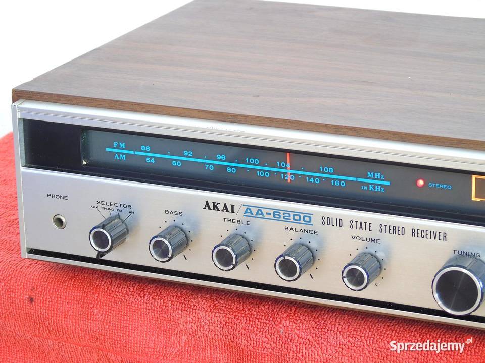 Amplituner Akai AA6200 Vintage WYSYŁKA Jasło sprzedam