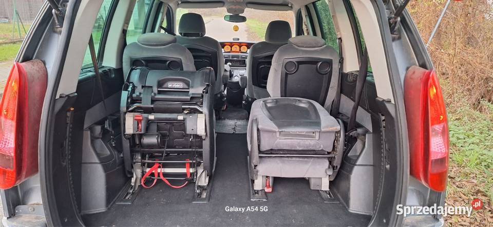 Peugeot 807 20hdi 2009r Klima 7os 1 Właściciel w 135KM Rutki-Kossaki